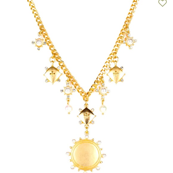 Patricia Nash Jewelry - Patricia Nash Multi Charm Pearl Necklace